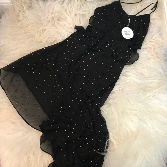 La Maison Talulah Asymmeterical Embellished Dress - Picture 2 of 7